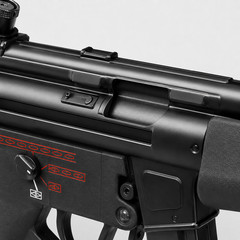 AirGrix WE-Tech Apache A3 GBB Airsoft SMG w/ Mag