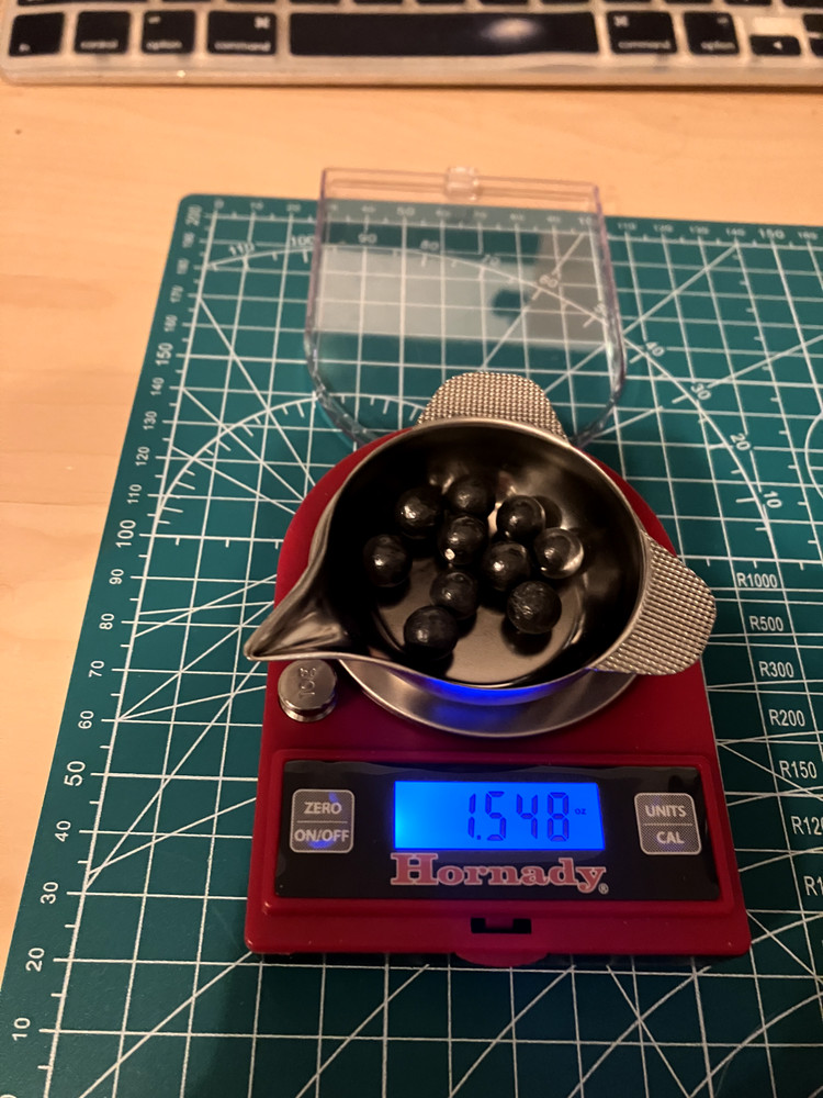 9mm 0.355 Lead Round Balls 50-count