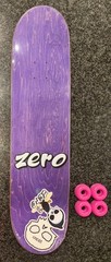 💀 Zero Lil Reaper Skateboard 8.0 PINK / Purple New Sealed Blind Tribute Deck 💀
