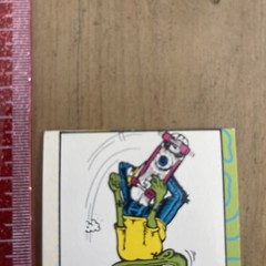 Nos SURFZOIDS JOE SCAB 1987 Astro boys CARD Skateboarding CARD