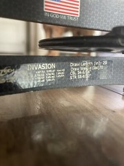 Bowtech Invasion CPX RH Ready to Hunt Package 70# 26-30″ 343fps!
