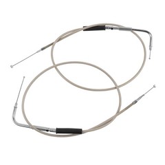 43″ Throttle Idle Cable Stainless Steel Braided Throttle Cable Wire Kit with …