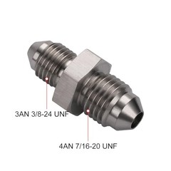 Stainless Steel Brake Clutch Fuel Oil Fitting 3AN to 4AN Male