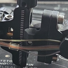 APEX GEAR Black 5-Pin Fixed Pin Fiber Optic Bow Sight for Compound Bow