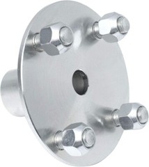 (2) 4″ x 4″ Lug Axle Hub 1″ to 3/4″ Step-Down for Yerf-Dog 3205, 3206, 4206 Kart