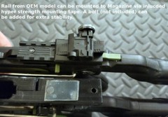 5 Bolt Magazine for Repeating Easy Self Cocking Crossbow UPGRADE KIT (mag only)
