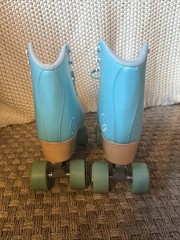 C SEVEN Adults Aquamarine Roller Skates (58MM83A) Size 8