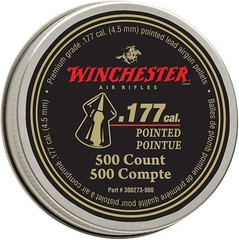 Winchester Pointed 500 Counts .177 Caliber Pellets