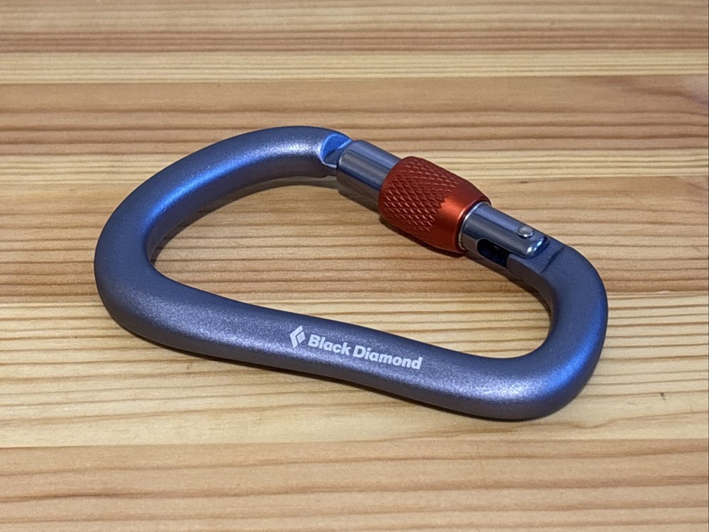 Black Diamond RockLock Screwgate Carabiner (gray)