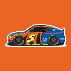 2025 NASCAR Kyle Larson Darlington Throwback Sticker