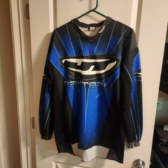 2001 JT Pro Series “BLUE” “EXTREME IMPACT 82 ” Paintball Jersey Size Large