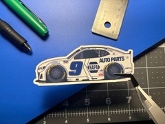 2025 NASCAR Chase Elliott Napa White Sticker