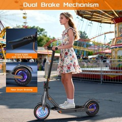 Kids Electric Scooter 12 Miles Range Foldable E Scooter with App Control