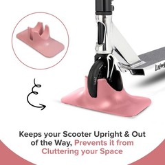 Pink Kick Scooter Stand