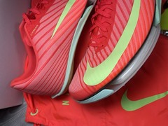 Nike Air Zoom Maxfly 2 Bright Crimson Lime Track Spikes Mens Size 14 FD8395-600