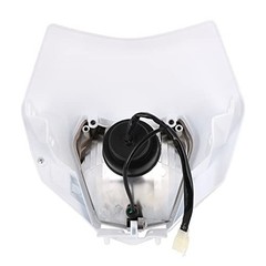 Dirt Bike Headlight,Motorcycle Headlight Headlamp Universal for normal white