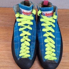 Boreal Women’s 5.5 EU 36 Vintage Rock Climbing Shoes Blue Black Spain 80s 90s