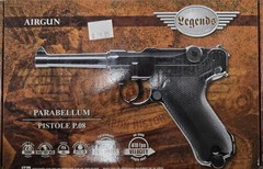 Legend Parabellum Pistol P.08 Co2 BB Gun