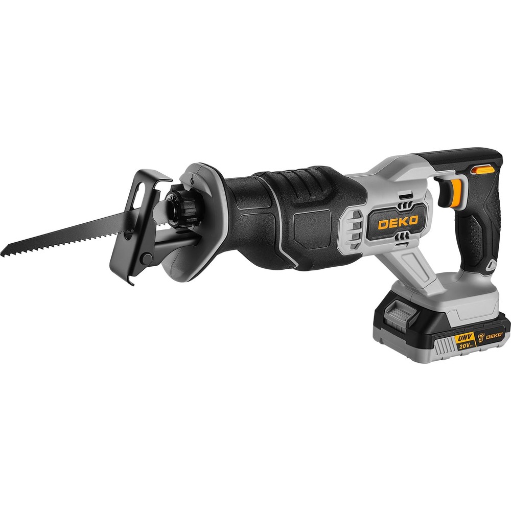 Cordless Reciprocating Saw: DEKOPRO 20V Lithium Ion Power Reciprocating Saw w…