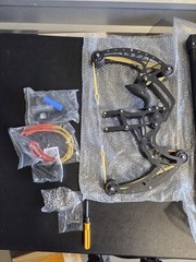 High Precision Adult Outdoor Hunting Slingshot Bow Compound Laser sight included