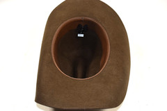 Stetson 4X Buffalo FUR FELT Hat Powder River Cowboy Hat SIZE 7 MINK