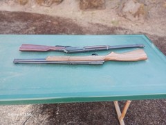 Vintage Crosman 140 22 cal. pellet rifle + Vintage Daisy #1894 Lot Of (2) L@@k