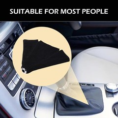 Car Shift Boot Cover, Suede Leather Shift Knob Dust Cover, Manual Auto Gear Shif