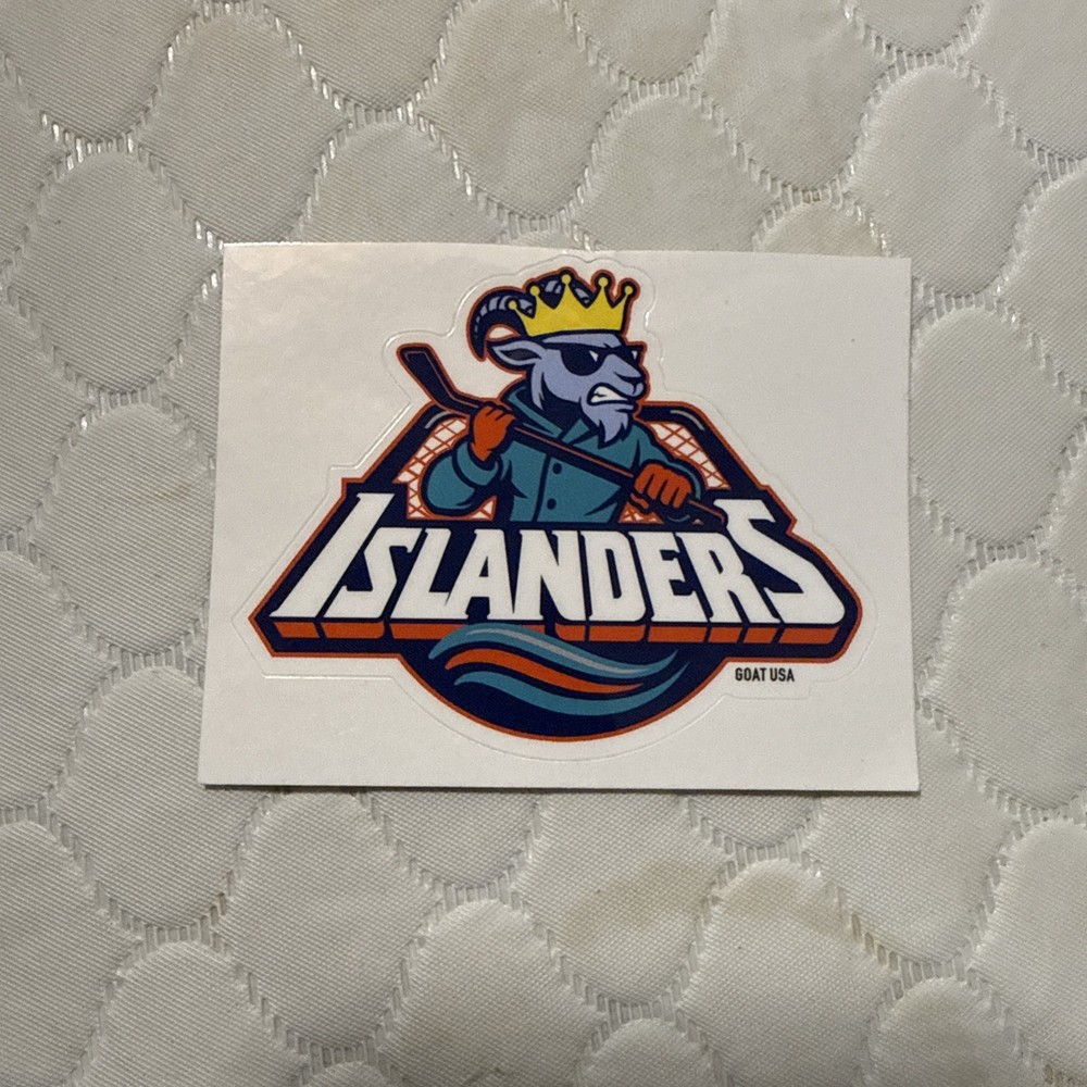NY Islanders x Goat USA Sticker – LIMITED EDITION “FISHERMEN GOAT”