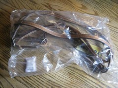 Formay Western Leather Browband Headatall 5/8″ Double & Stitched Chestnut Sealed