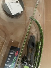 PSE BOWFISHING KIT KINGFISHER 56″ 45# RH GREEN DK’D Camo Open Box *read*