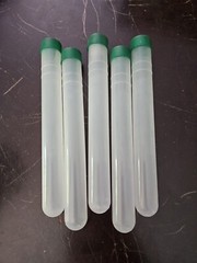 5 Vintage Paintball Marker Tubes 10 Rounds Holder Speedloader with Green Caps