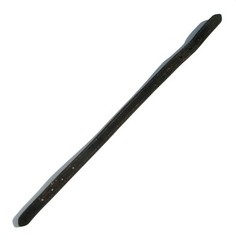Black Doubled Leather X-Large Crownpiece Halter PART 26″L 1″W 1/4″Thick – used