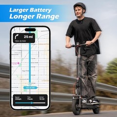 600W Electric Scooter Adults 28Miles 20mph Max Speed Folding Commuter E-scooter
