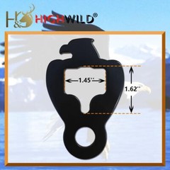 Highwild T-Post Target Hanger (Bald Eagle Style) | F- (2 Set)