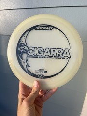 Discraft Z Glo Cigarra 170-172g White w/Green Glow 🌜Moon Man🌛 Uninked