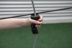 Bear Archery Wizard Youth Bow Set Includes Arrows Recommended 44 in., Grey