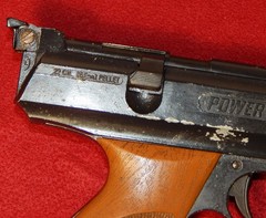 Very Rare Daisy Power Line Model 722 .22 Cal Air Target Pistol, Works Great!