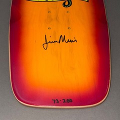 Rare DOG TOWN X VANS SKATEBOARD DECK Signed By Jim Muir # 73 Of 200