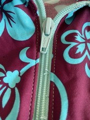 Tobys Equestrian Western Pleasure Horsemanship Show Shirt Teal Purple Bling Zip