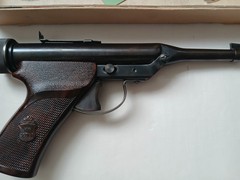 NOS VINTAGE HY SCORE PRO TARGET .177 CAL PELLET AIR PISTOL IN ORIGINAL BOX NICE