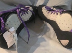 Adidas 5.10 Grandstone Climbing Shoes Black Purple BC0866 Men SZ 9 NWOB Defect