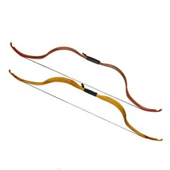 25Lbs Mongolian Detachable Longbow Hunting Recurve Bow 49″ Practice Beginner