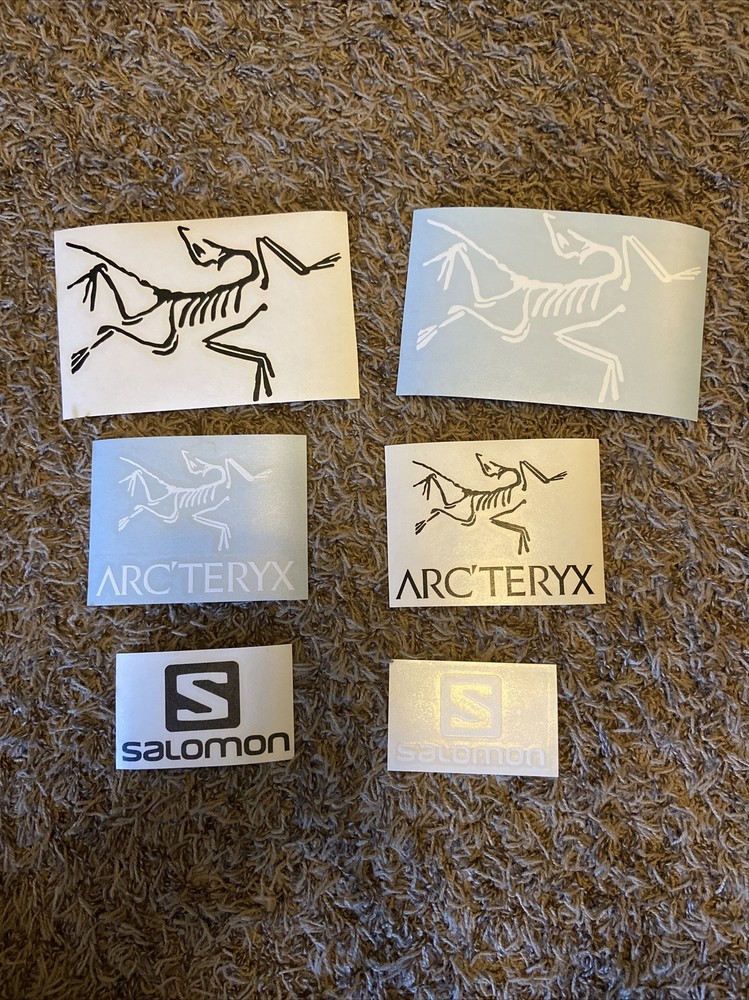 6 Outdoor Stickers Salomon