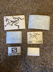 6 Outdoor Stickers Salomon