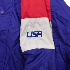 VTG MILLER’S Women’s L USET United States Equestrian Team USA Windbreaker Jacket