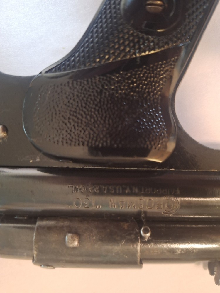 Crosman 130 .22 Single-Stroke Pneumatic Air Pistol 425 FPS Single Shot Pellet