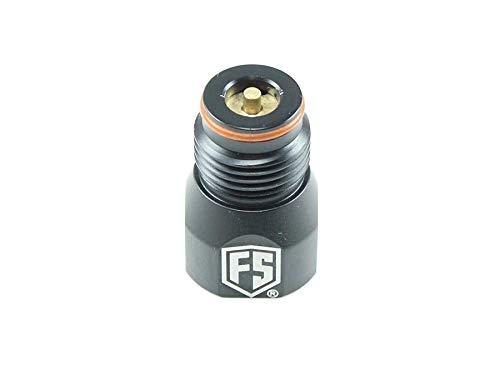 First Strike FS Reg Extender Adapter for paintball regulator Black Dust NEW