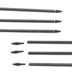 Carbon Arrow 28/30/31 Inches Length Spine 500 with Replaceable Arrowhead