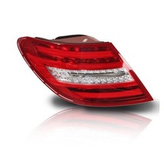 Left Side Tail Light Assembly Compatible with 2011-2014 W204 C250 C300 C350