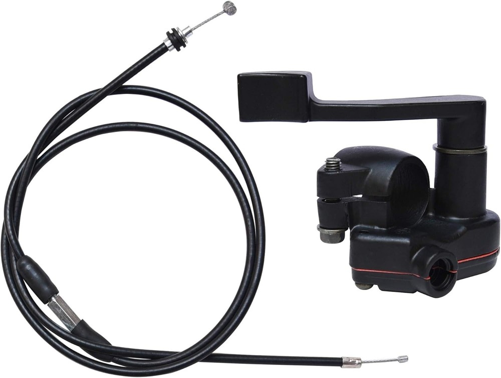 7/8» 22mm Thumb Throttle Cable Accelerator Handle Assembly for 50cc 70cc 90c…